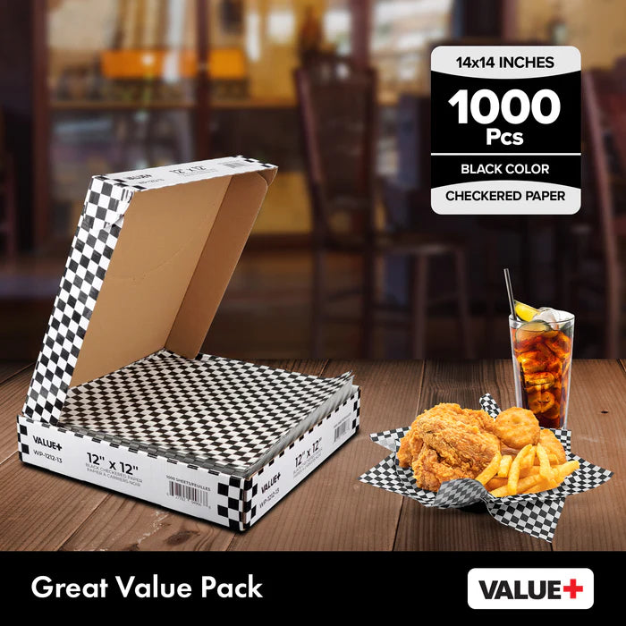 Checkered Sheet Black and white