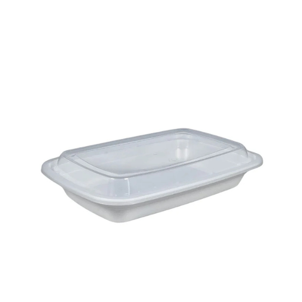 16oz MFPP Rectunglar Food Container (1 compt)