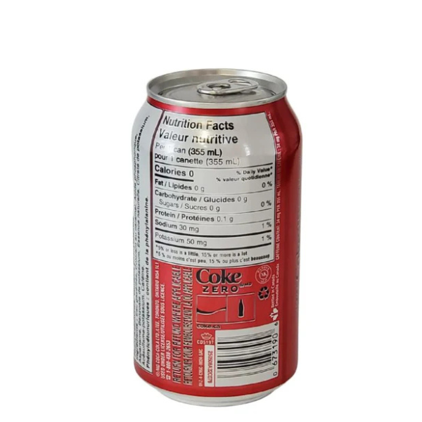 Coca Cola - Zero – Can