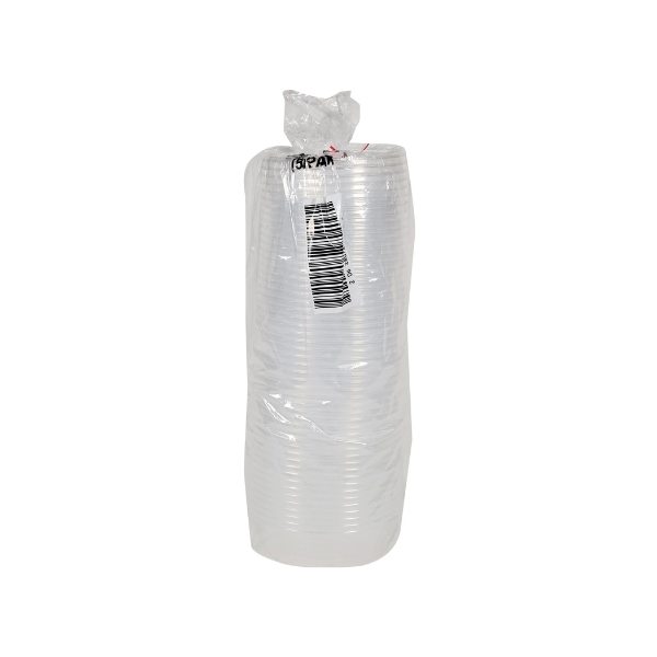 08oz Clear Round Hoffman Container