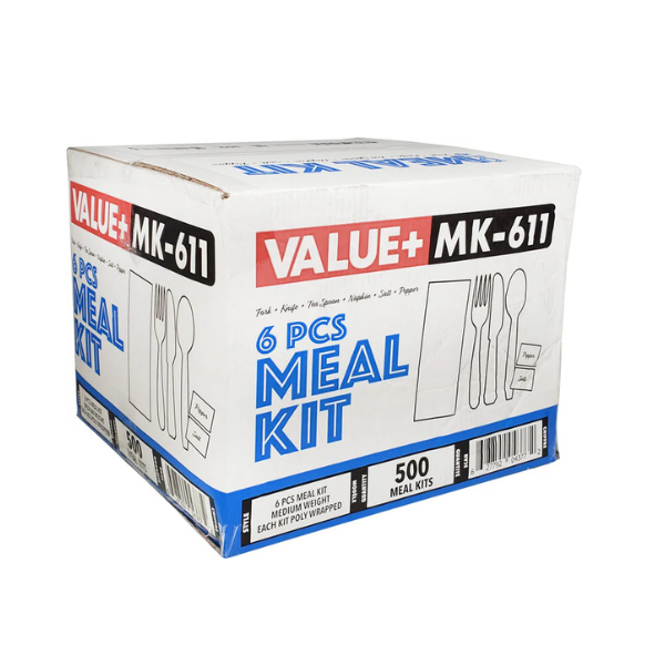 Cultery Meal Kit (F, S, K, N, S, P) Pack of 6