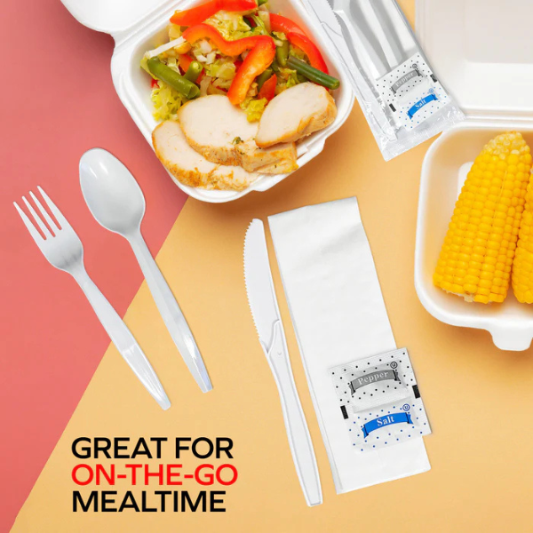 Cultery Meal Kit (F, S, K, N, S, P) Pack of 6