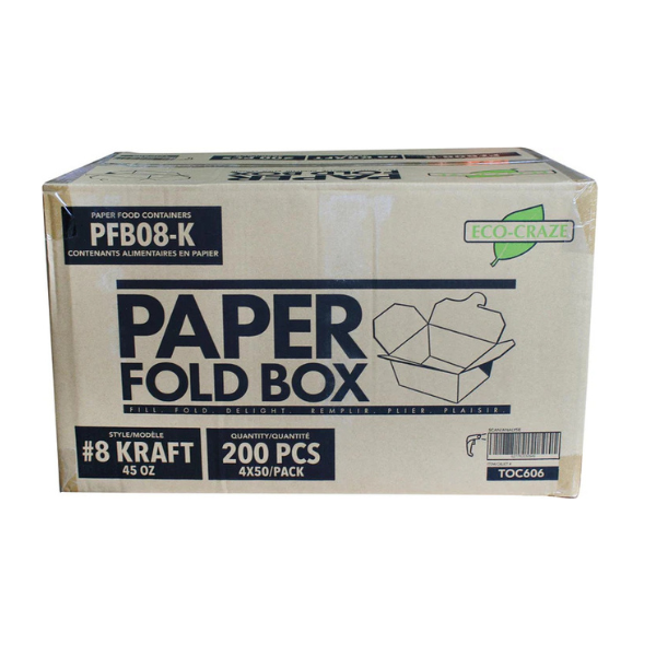 kraft Folded Box Number 8