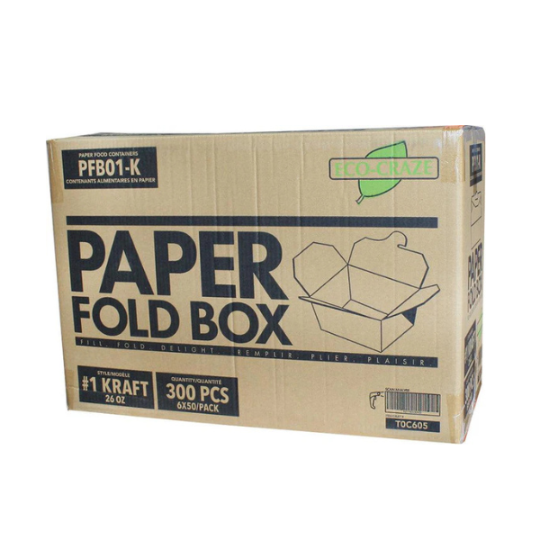 kraft Folded Box Number 1