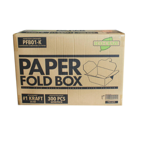 kraft Folded Box Number 1
