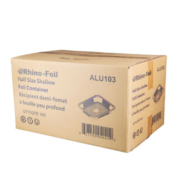 Aluminum Half Size Shallow Tray