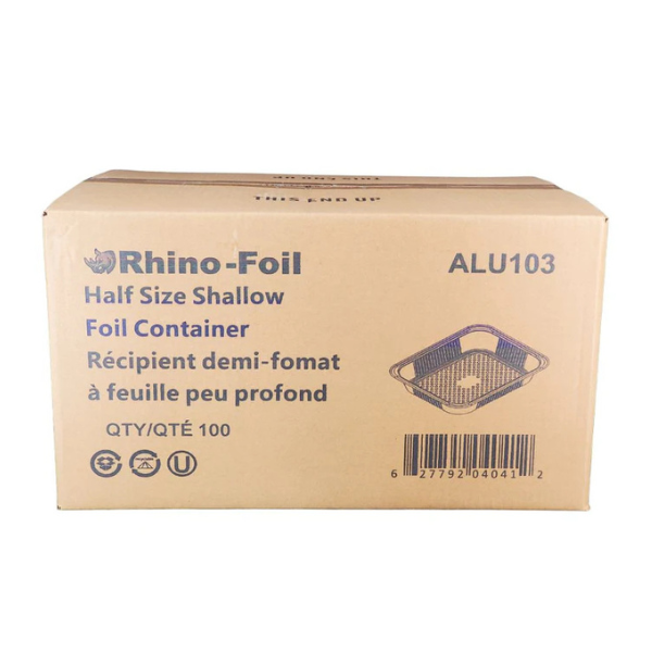 Aluminum Half Size Shallow Tray