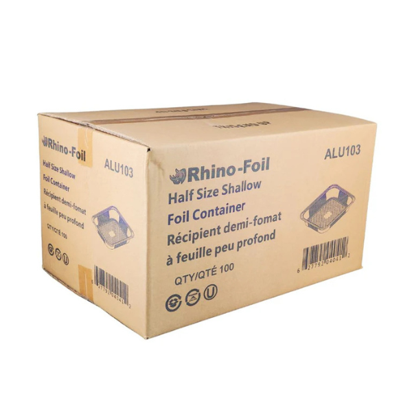 Aluminum Half Size Shallow Tray