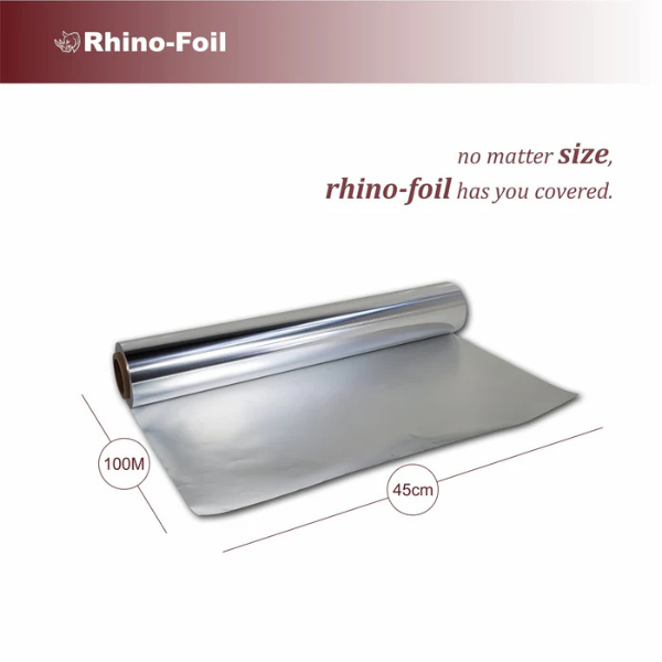 Aluminum Foil Sheet (18" x 100M) Heavy Duty