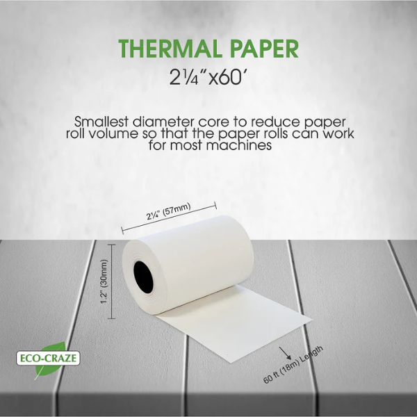 Debit Cash Thermal Registor Roll