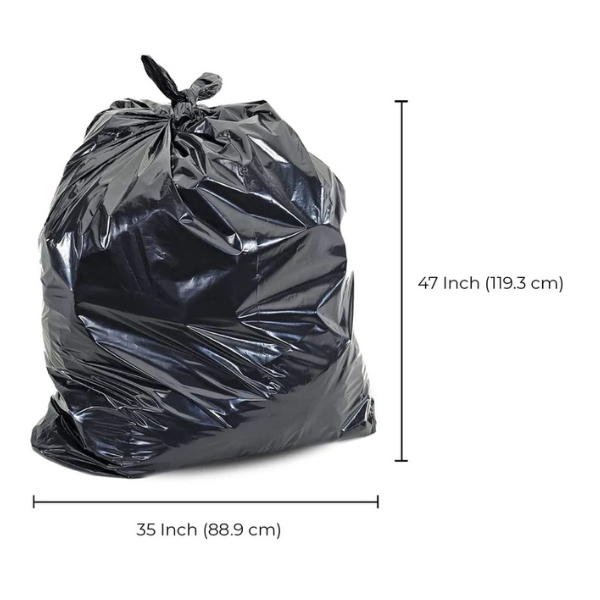 Black garbage Bags Extra Strong (35 x 47)