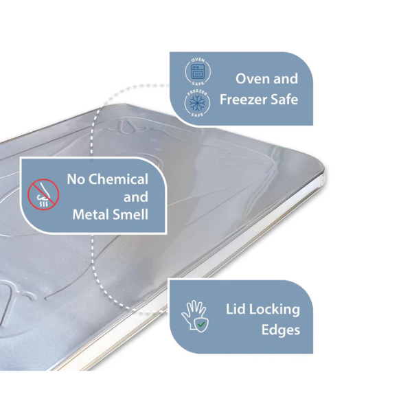 Aluminum Full Size Deep Tray Lids