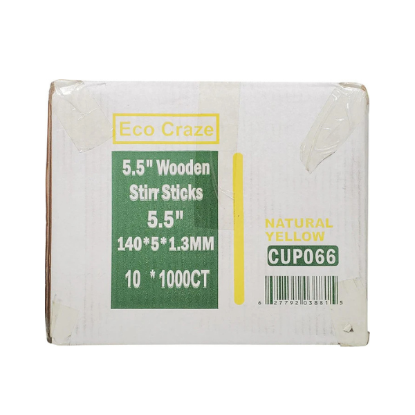 5.5" Stir Sticks - Wooden