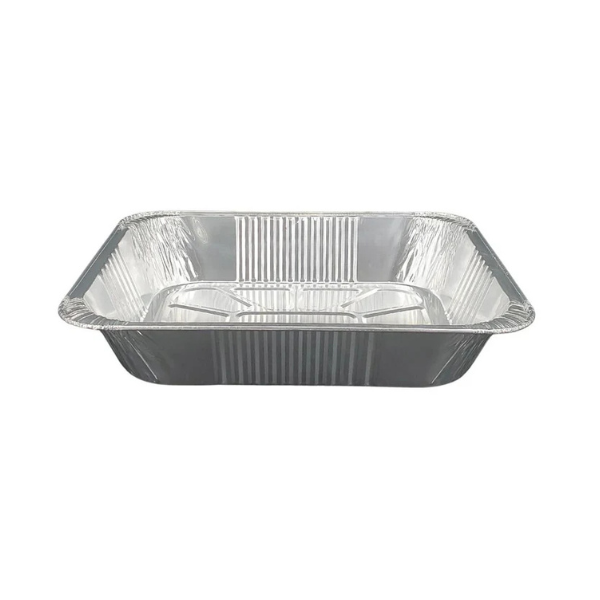Can Foil - Half Size Deep Tray - Aluminum