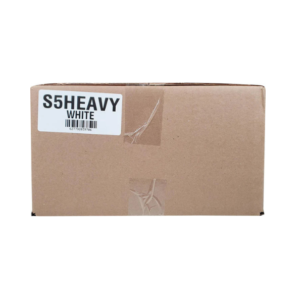 S5 White Plastic Shopping Bags